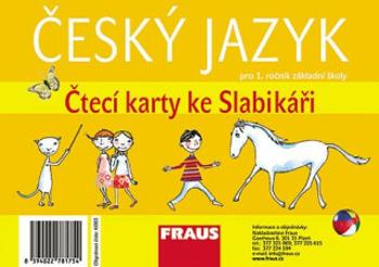 Slabikář čtecí karty - 32 karet - Lenka Březinová