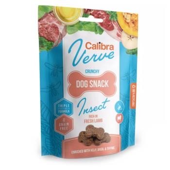 CALIBRA Verve Crunchy Snack Insect & Fresh Lamb maškrty s hmyzom a jahňacím pre psov 150 g