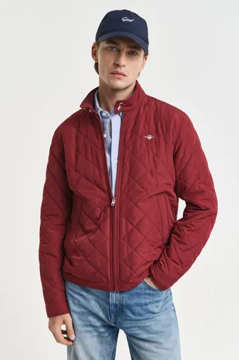 BUNDA GANT QUILTED WINDCHEATER PLUMPED RED