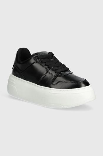 Kožené sneakers boty Marc O'Polo černá barva, 40117043502134 NN2M3069