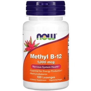 NOW Foods Methyl B-12 (methylkobalamin), 1000 mcg, 100 pastilek (745)