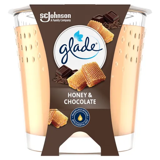 Glade Vonná svíčka Honey & Chocolate 112 g
