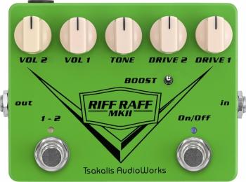 Tsakalis AudioWorks Riff Raff MKII Kytarový efekt