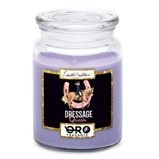 Svíčka Dressage Queen (Vůně svíčky: Levandule)