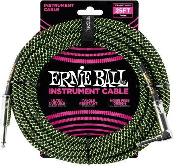 Ernie Ball P06066 7,5 m Rovný - Lomený Nástrojový kabel