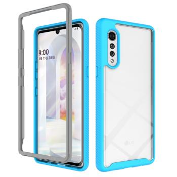 DUAL kryt LG Velvet svetlomodrý
