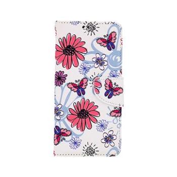 TopQ Pouzdro Samsung A53 5G knížkové Flowers 73540 (Sun-73540)