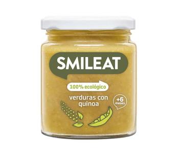 Smileat BIO příkrm quinoa se zeleninou s extra panenským olivovým olejem 6M+ 230 g