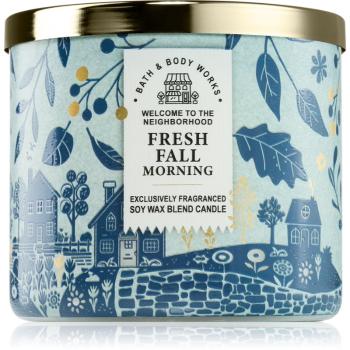 Bath & Body Works Fresh Fall Morning vonná svíčka 411 g