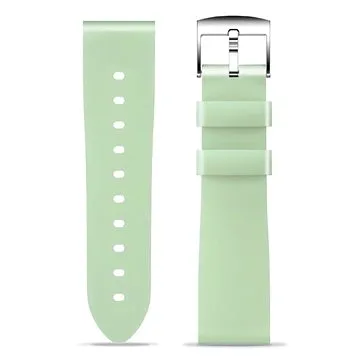 Aligator Watch 18mm silikonový řemínek pistáciový (18AW0003)