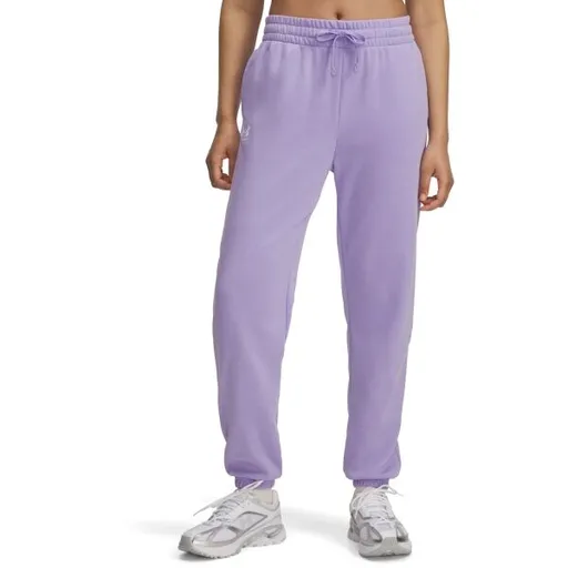 Under Armour RIVAL TERRY Dámské tepláky, fialová, velikost S