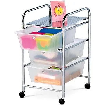 Pojízdný regál Sten, 3 zásuvky (8591957784294)