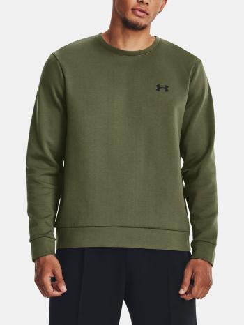 Under Armour UA Unstoppable Flc Crew Mikina Zelená