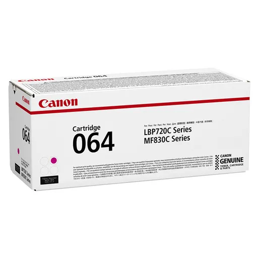 CANON 064 M - originální toner, purpurový, 5000 stran