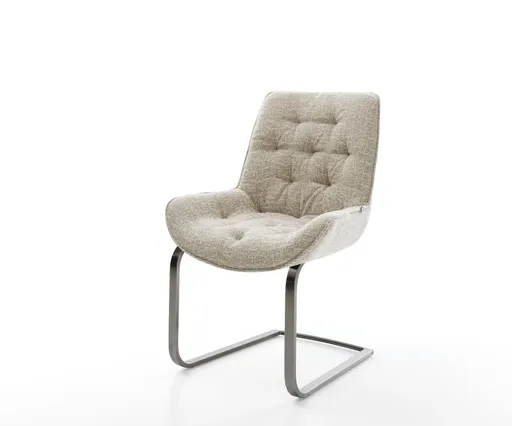 Jídelní židle Taimi-Flex tkanina Měkký béžová jídelní židle