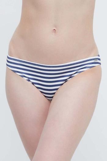 Plavkové kalhotky Pepe Jeans STRIPE RIB BIKINI tmavomodrá barva, PLB10502