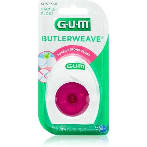 G.U.M Butlerweave voskovaná dentální nit 55 m