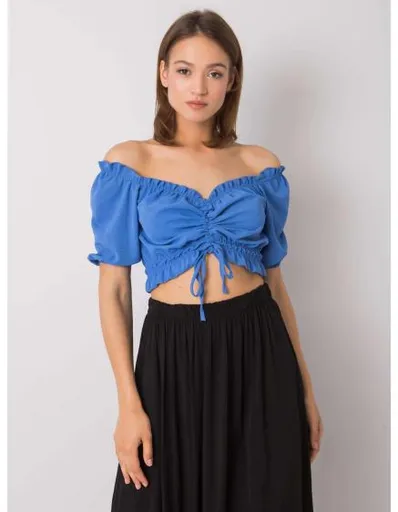 Dámská halenka Artemis RUE PARIS modrá