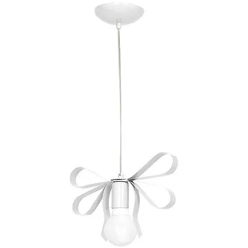 Dětský lustr NELA 1xE27/60W/230V bílá (74196)