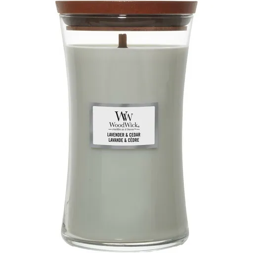 WoodWick Vonná svíčka váza velká Lavender
