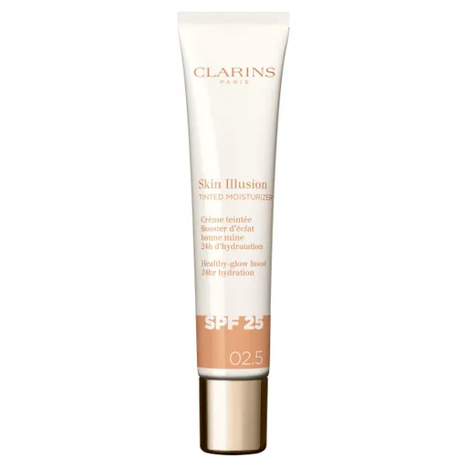 Clarins SKIN ILLUSION TINTED MOISTURIZER SPF25 zatónovaný hydratační krém - 02 40 ml