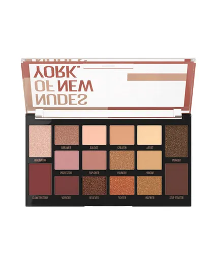 Maybelline Nudes of New York paletka očních stínů 18 g