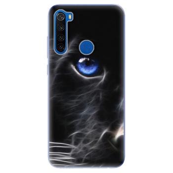 Odolné silikonové pouzdro iSaprio - Black Puma - Xiaomi Redmi Note 8T