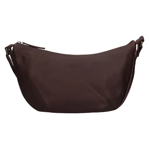 Dámská kožená crossbody kabelka The Chesterfield Brand Piemonte - tmavě hnědá