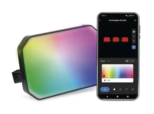 EMOS GoSmart RGB+CCT Rozšiřující set LED reflektoru 4W IP65 s WiFi ZIW181R