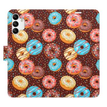 Flipové pouzdro iSaprio - Donuts Pattern - Samsung Galaxy A04s