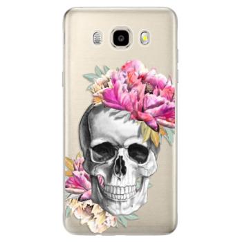 Odolné silikonové pouzdro iSaprio - Pretty Skull - Samsung Galaxy J5 2016