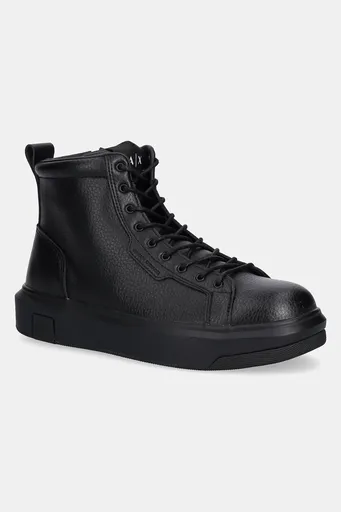 Kožené boty Armani Exchange