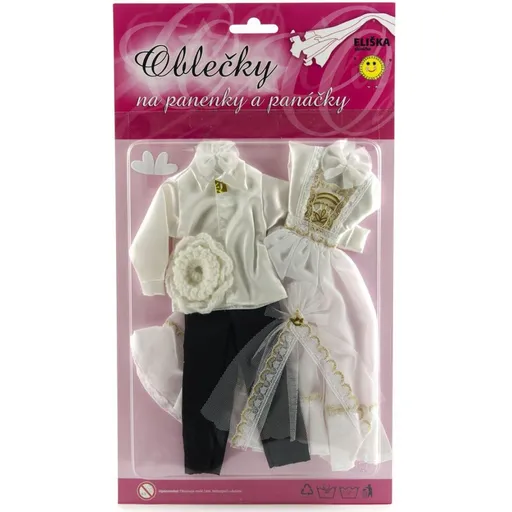 Teddies Oblečky na panenky na kartě 21x38cm