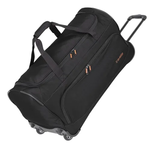 Cestovní taška na kolečkách Travelite Basics Fresh Wheeled Duffle Black