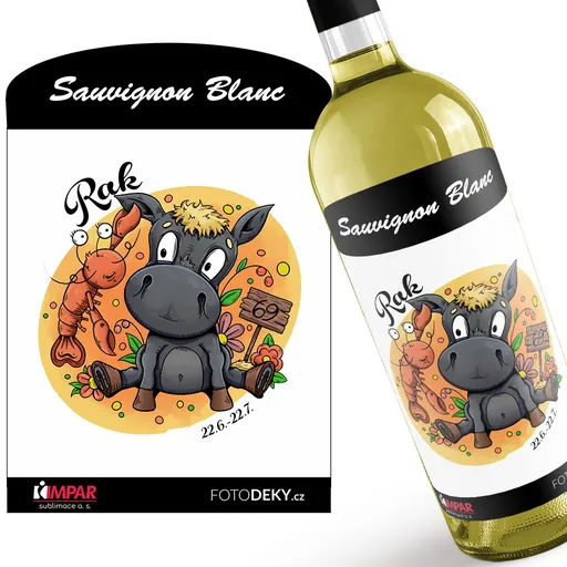 Víno Koňská znamení – rak (Druh Vína: Bílé víno)