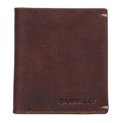 Pánská kožená peněženka Burkely Sten - tmavě hnědá
