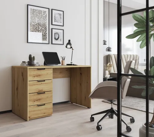 Barold Psací stůl Řemeslný dub 120