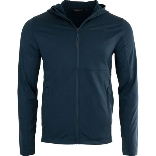 ALPINE PRO NUGAH Pánská sportovní mikina, tmavě modrá, velikost