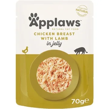 Applaws kapsička Cat Jelly kuřecí prsa a jehněčí v želé 70 g (5060333430245)