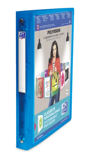 Elba Pořadač A4 Transparent modrý 3cm