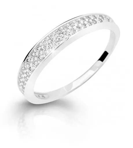Cutie Diamonds Krásný prsten z bílého zlata s diamanty DZ6810-2649-10-X-2 63 mm