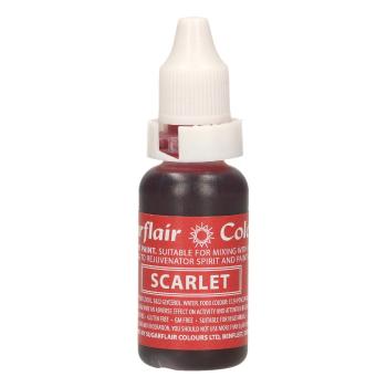 Cakesupplies Tekutá barva Scarlet - Červená 14 ml