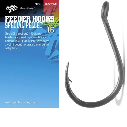 Giants Fishing Háček s očkem Special Pellet Feeder 10ks,Giants Fishing Háček s očkem Special Pellet Feeder 10ks