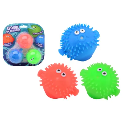 Vodní balónky s houbou 3 ks