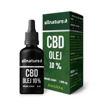 Allnature CBD olej 10% 10 ml