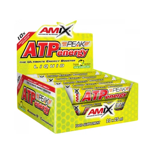 Amix Nutrition ATP Energy Liquid 10x25ml - citron