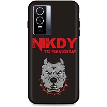 TopQ Kryt Vivo Y76 5G silikon Nikdy to nevzdám 72568 (Sun-72568)