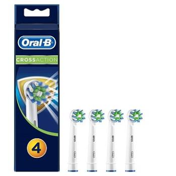 Oral-B CrossAction Kartáčková Hlava S Technologií CleanMaximiser, Balení 4 ks (4210201354369)