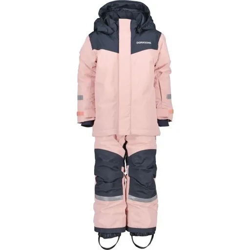 DIDRIKSONS SKARE Dívčí set, růžová, velikost