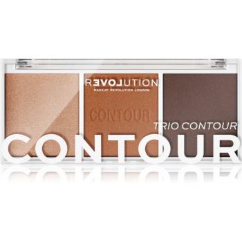 Revolution Relove Colour Play konturovací paletka odstín Bronze Sugar 6 g